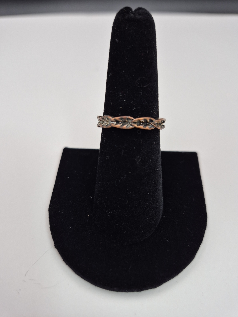 Braided Copper Tone Women's Ring - Unbranded